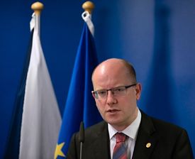 Premiér Bohuslav Sobotka.