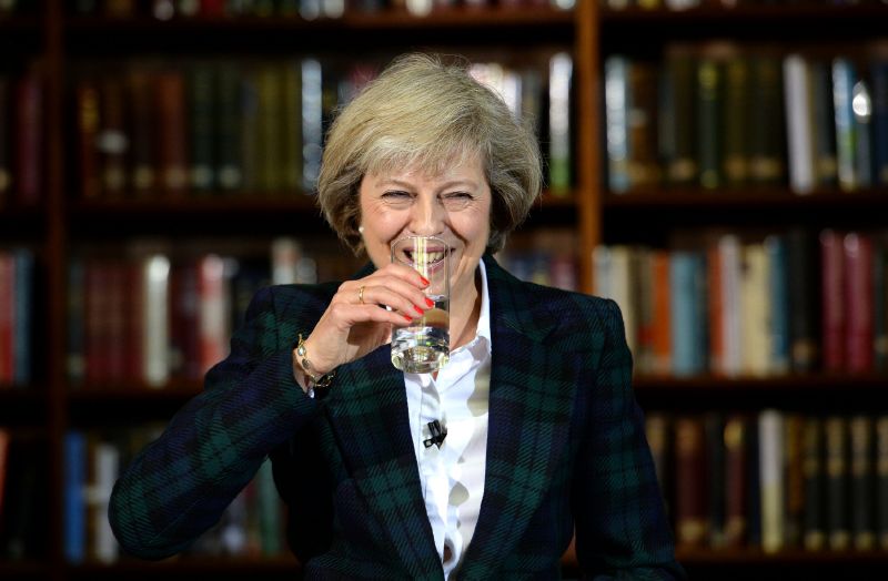Britská ministryně vnitra Theresa Mayová.