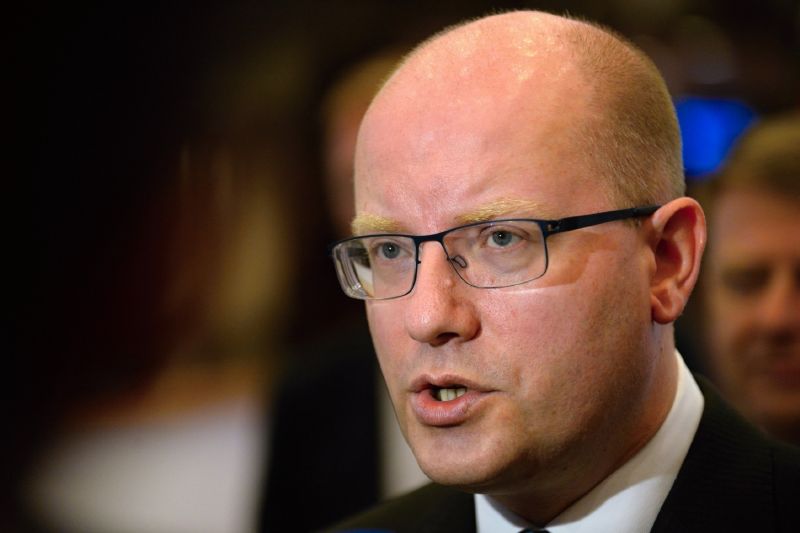 Premiér Bohuslav Sobotka.