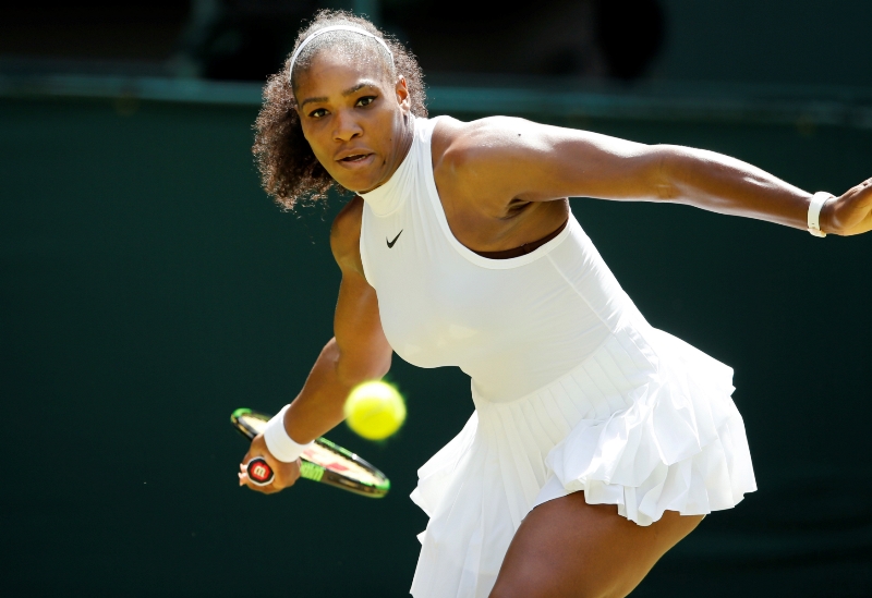 Americká tenistka Serena Williamsová.