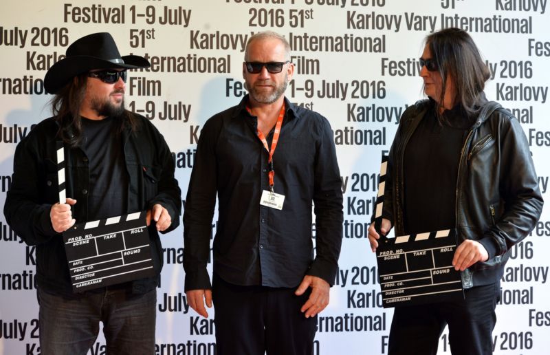 Kapela Lucie na filmovém festivalu v Karlových Varech. Kapela Lucie na filmovém festivalu v Karlových Varech.