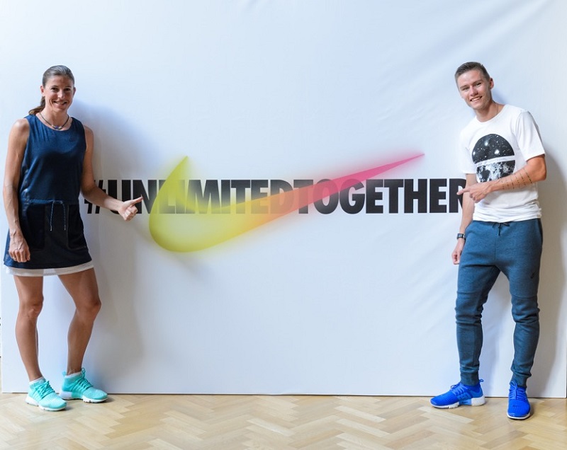 Zuzka Hejnová a Pavel Maslák pokřtili nové běžecké boty a odstartovali běžeckou výzvu Unlimited Together.