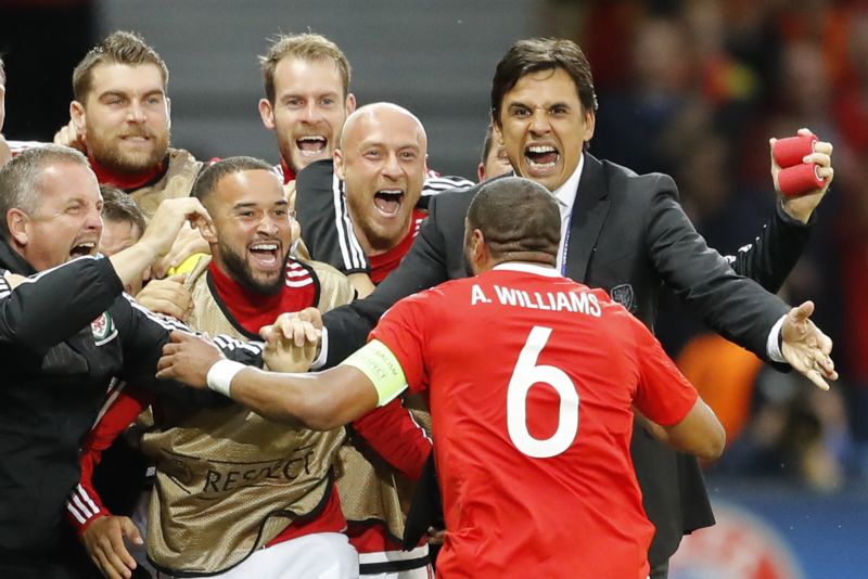 Kouč fotbalistů Walesu Chris Coleman.