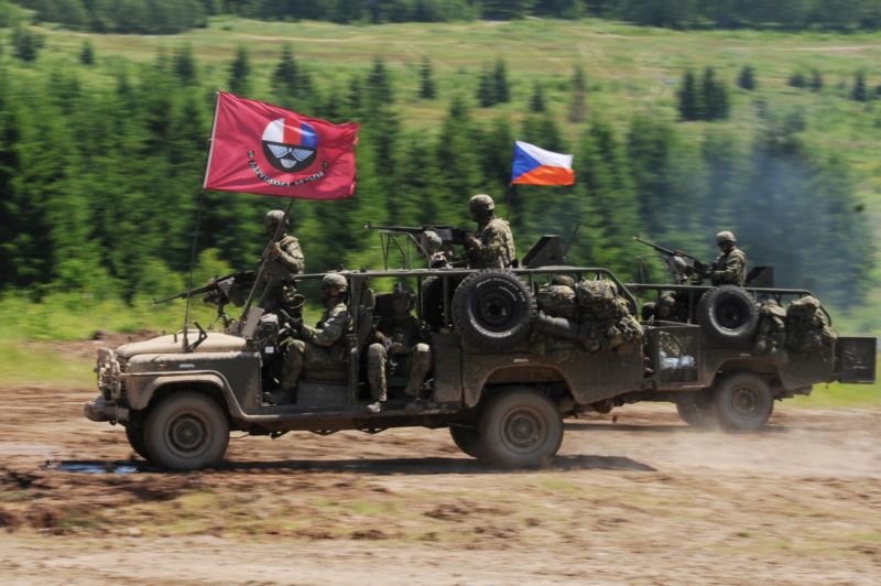 Bojová operace české armády (ilustrační foto).
