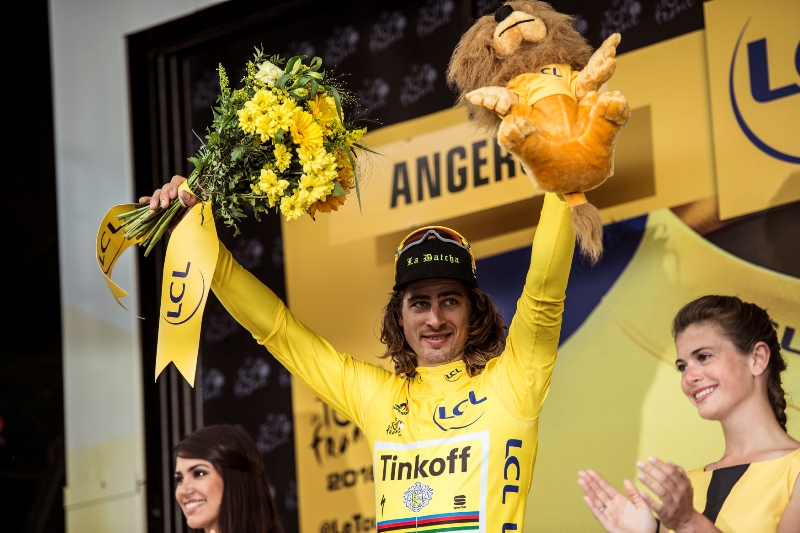 Slovenský cyklista Peter Sagan.