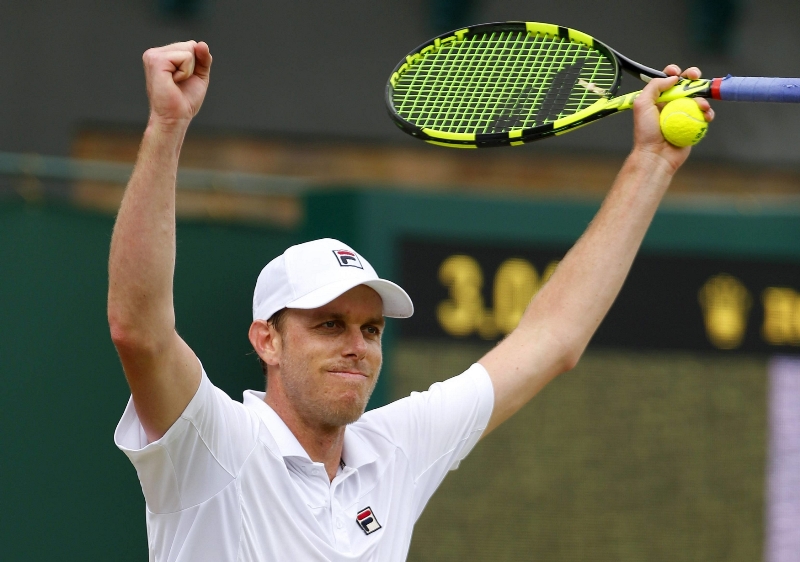 Americký tenista Sam Querrey.