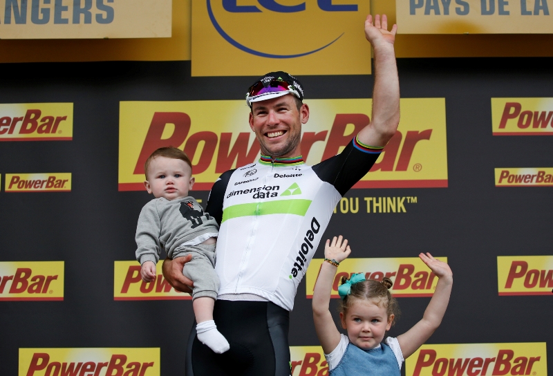 Britský cyklista Mark Cavendish.