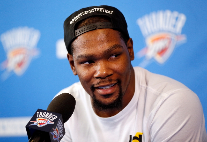Americký basketbalista Kevin Durant.