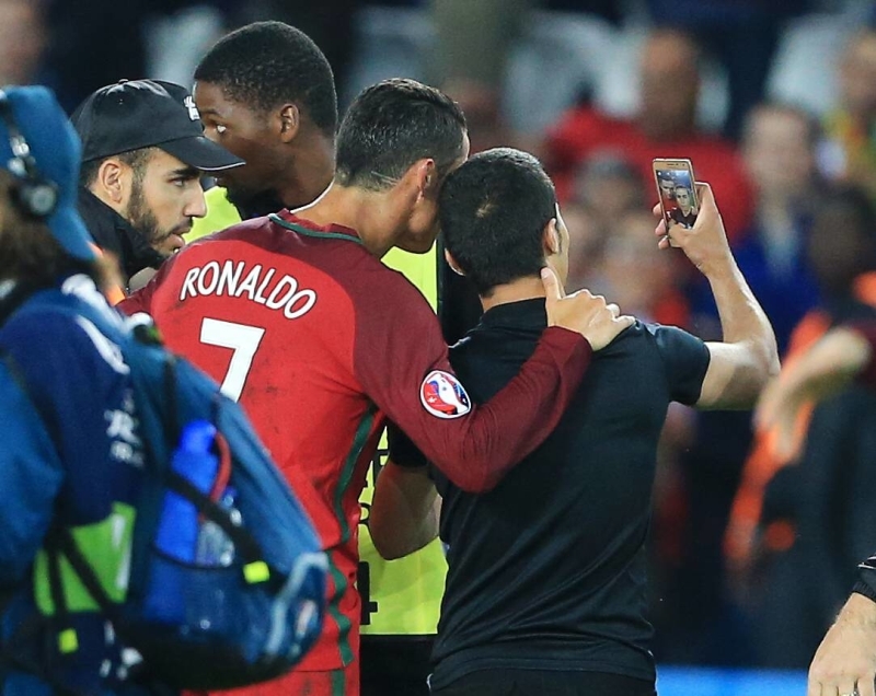 Portugalský fotbalista Cristiano Ronaldo.
