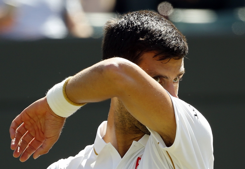 Srbský tenista Novak Djokovič.