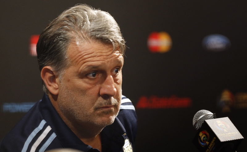 Argentinský trenér národního týmu Gerardo Martino.