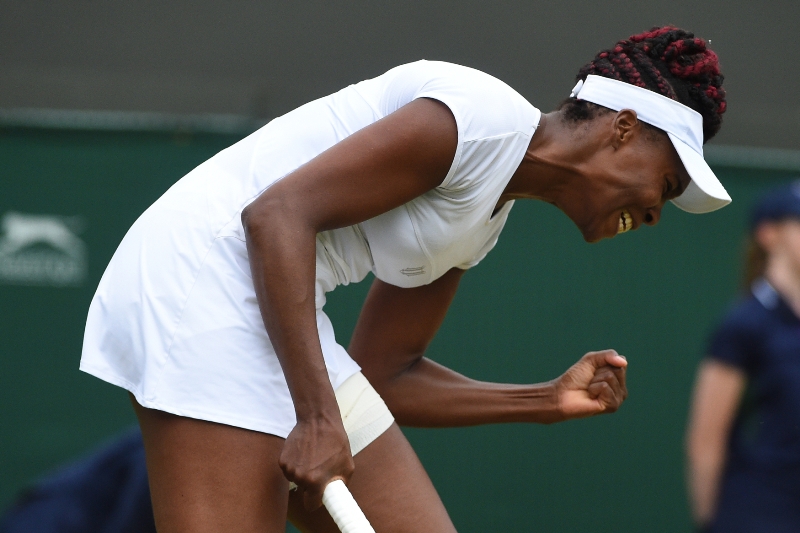 Americká tenistka Venus Williamsová.