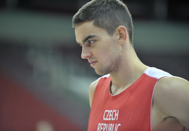 Český basketbalista Tomáš Satoranský.