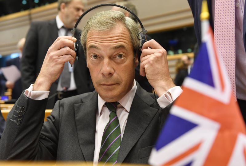 Nigelu Faragovi bude role euroskeptika v Evropském parlamentu chybět.
