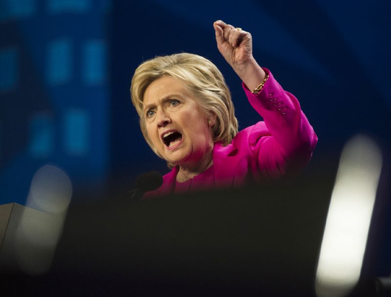 Hillary Clintonová.