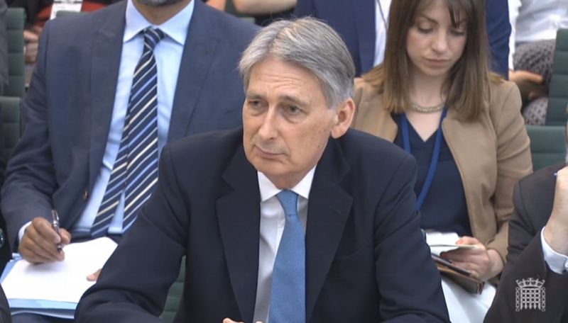 Britský ministr zahraničí Philip Hammond.