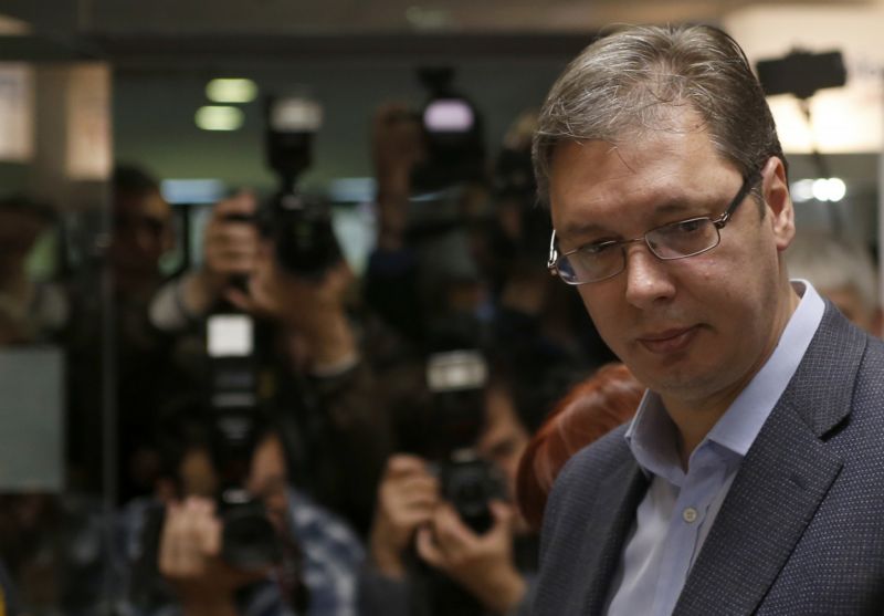 Srbský ministr práce a sociálních věcí Aleksandar Vutin. Srbský ministr práce a sociálních věcí Aleksandar Vutin.