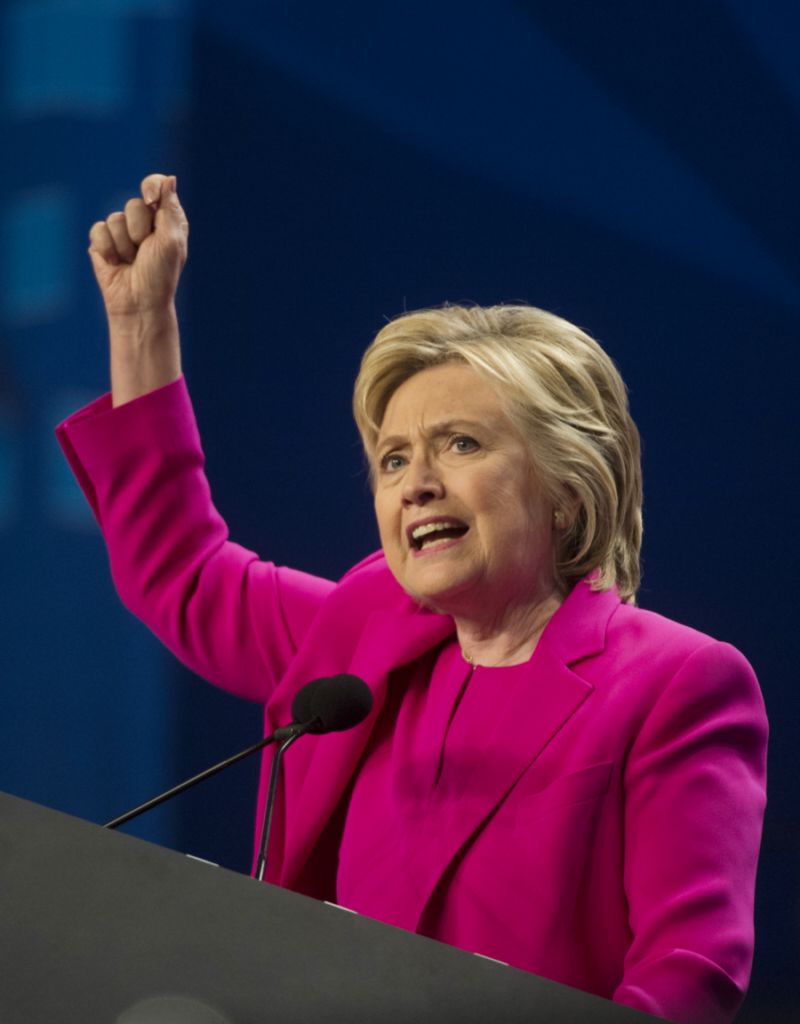 Hillary Clintonová.