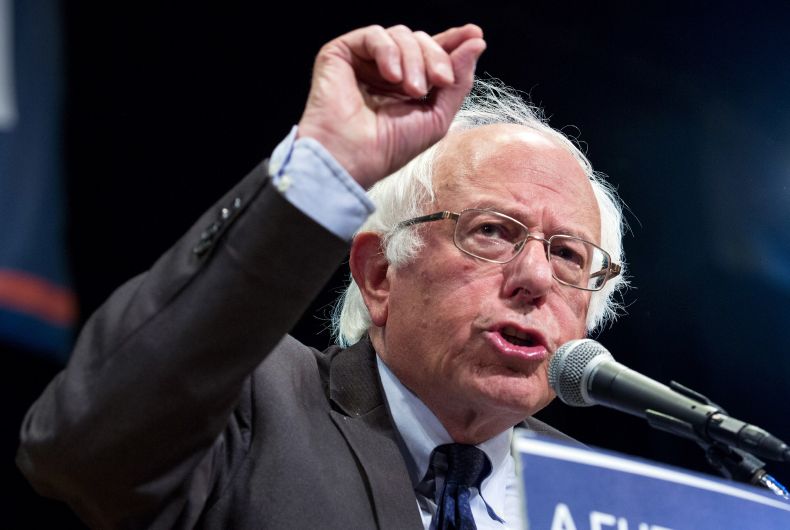 Bernie Sanders.