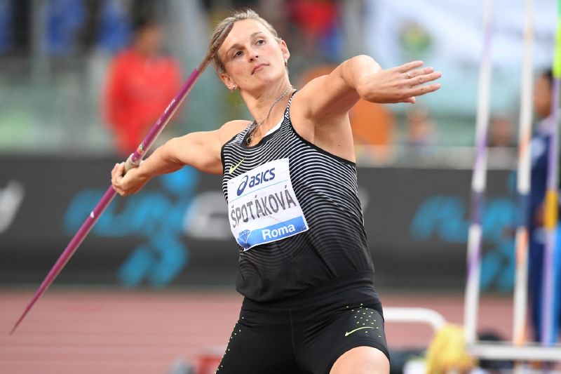 Oštěpařka Barbora Špotáková. 