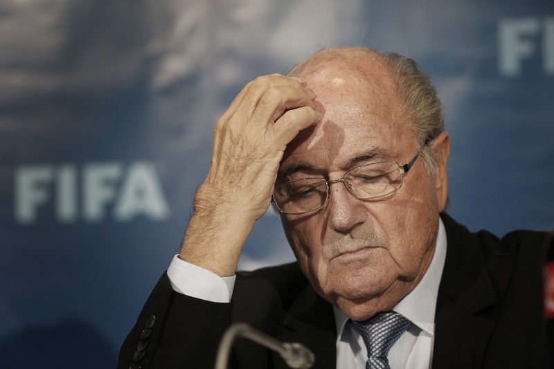 Sepp Blatter. 