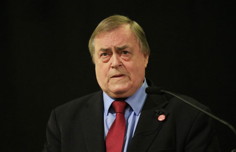 Někdejší místopředseda britské vlády John Prescott.