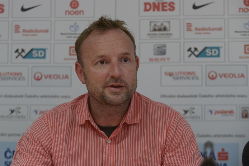 Šéftrenér atletické reprezentace Tomáš Dvořák. 