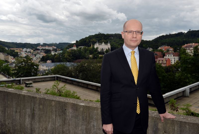 Premiér Bohuslav Sobotka.