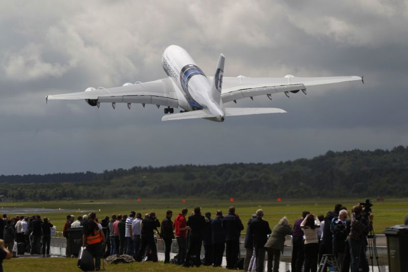 AIRBUS A380 (ilustrační foto).
