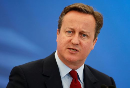 Odstupující britský premiér David Cameron.