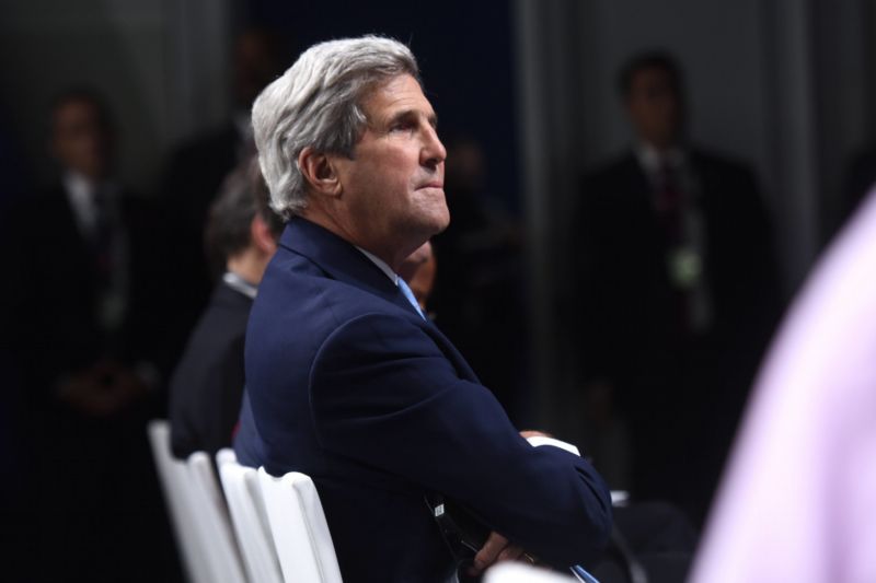 John Kerry, americký ministr zahraničí. John Kerry, americký ministr zahraničí.