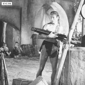 Lex Barker v roli Tarzana.