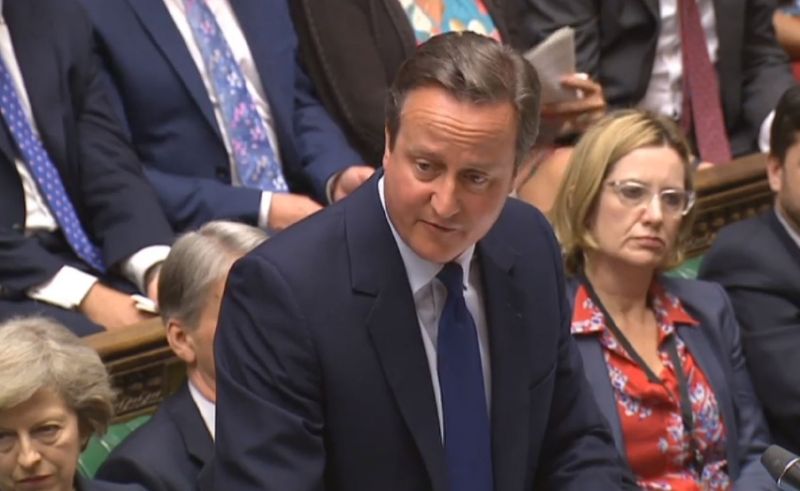 Britský premiér David Cameron.