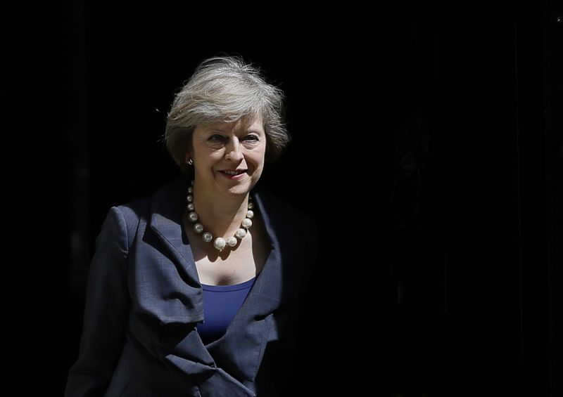 Nová premiérka Velké Británie Theresa Mayová.