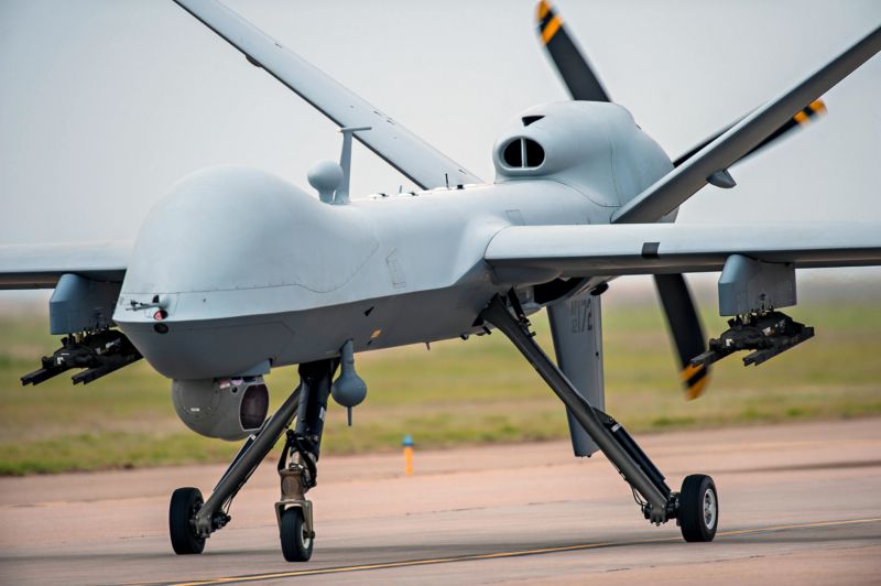 Americký dron MQ-9 Reaper (ilustrační foto).