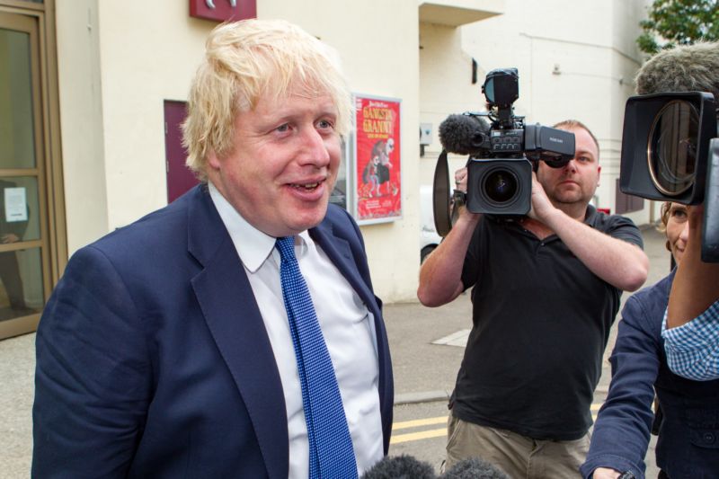 Nový šéf ministerstva zahraničních věcí Boris Johnson.