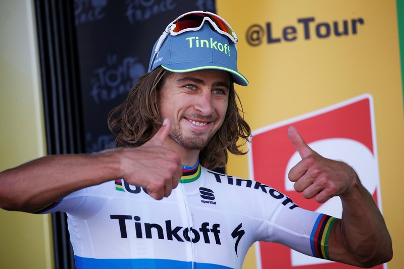 Slovenský cyklista Peter Sagan. Slovenský cyklista Peter Sagan.