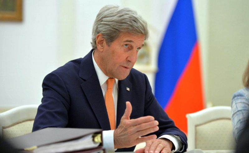 Ministr zahraničí Kerry se v Rusku setkal s prezidentem Vladimirem Putinem.