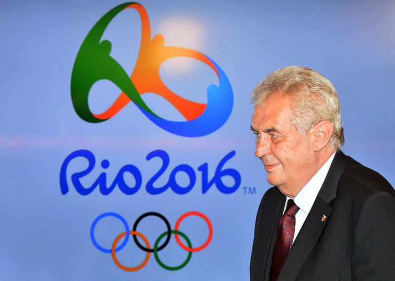 Prezident Miloš Zeman. Prezident Miloš Zeman.