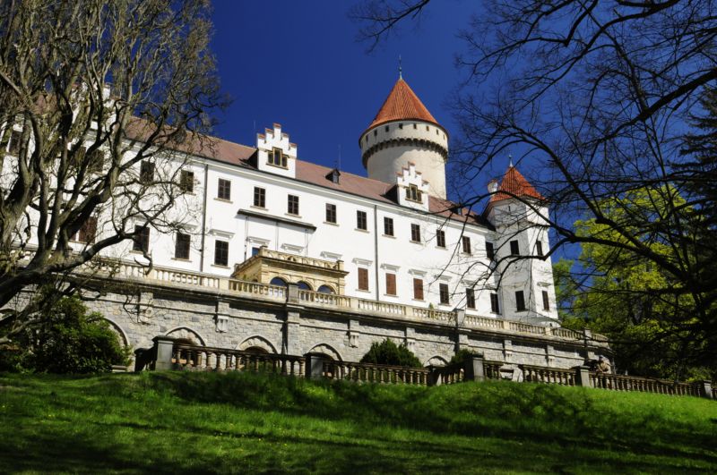 Zámek Konopiště.