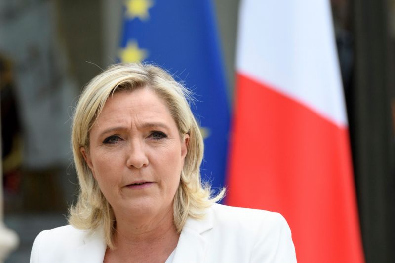 Marine Le Penová. Marine Le Penová.