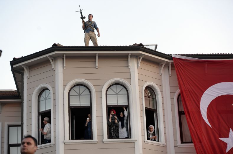 Momentka z ulic v Istanbulu.