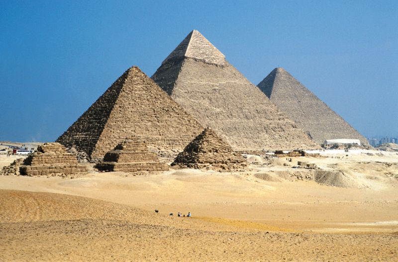 Pyramidy v Gíze.