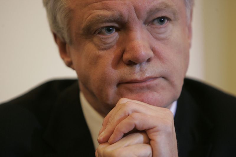 Ministr pro otázky brexitu David Davis.