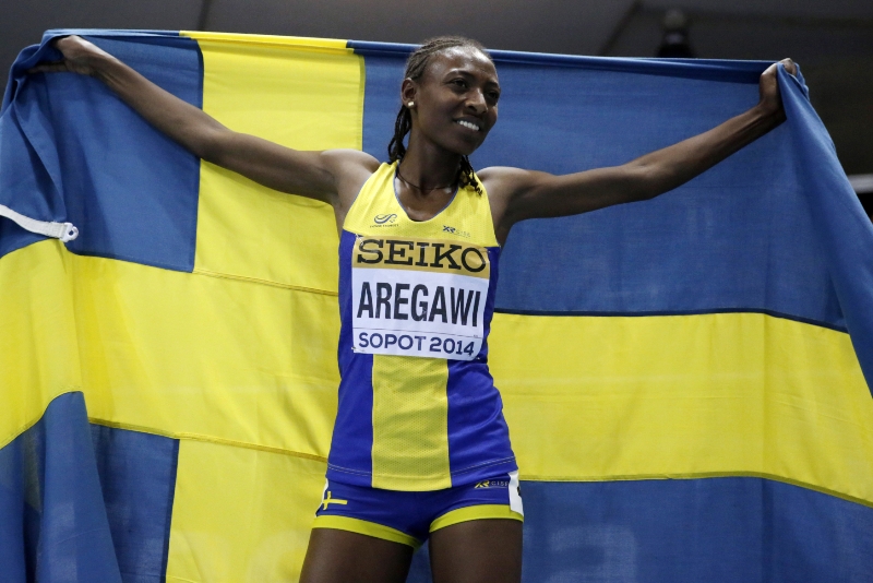 Švédská běžkyně Abeba Aregawiová.