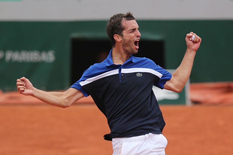 Španělský tenista Albert Ramos na French Open (ilustrační foto).