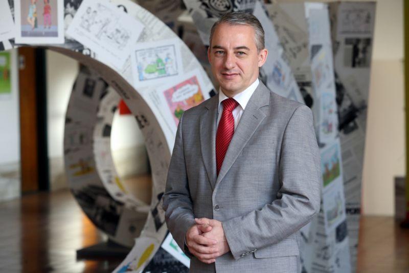 Předseda Českomoravské konfederace odborových svazů Josef Středula.