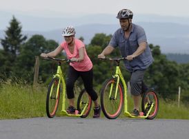 Zájem je nejen o pěší, ale i o cyklistické túry či koloběžky.