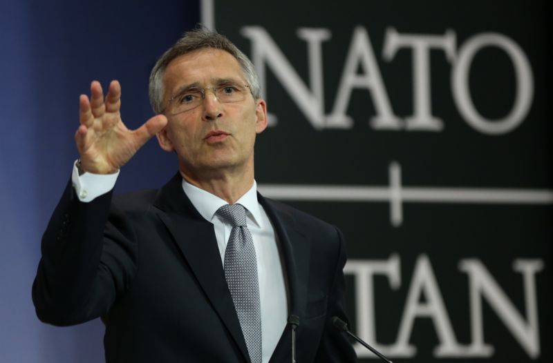 Šéf NATO Jens Stoltenberg. Šéf NATO Jens Stoltenberg.