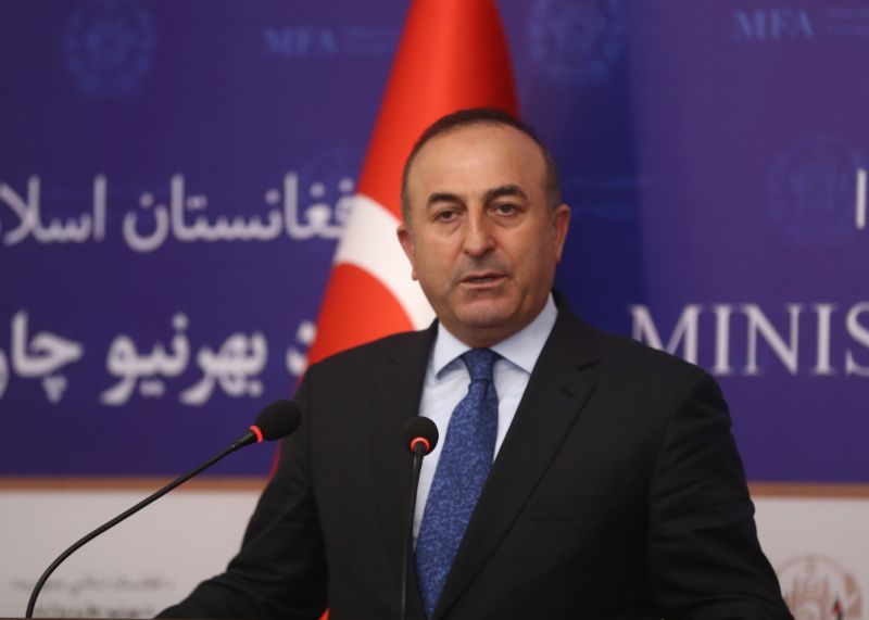 Turecký ministr zahraničí Mevlüt Çavusoglu.